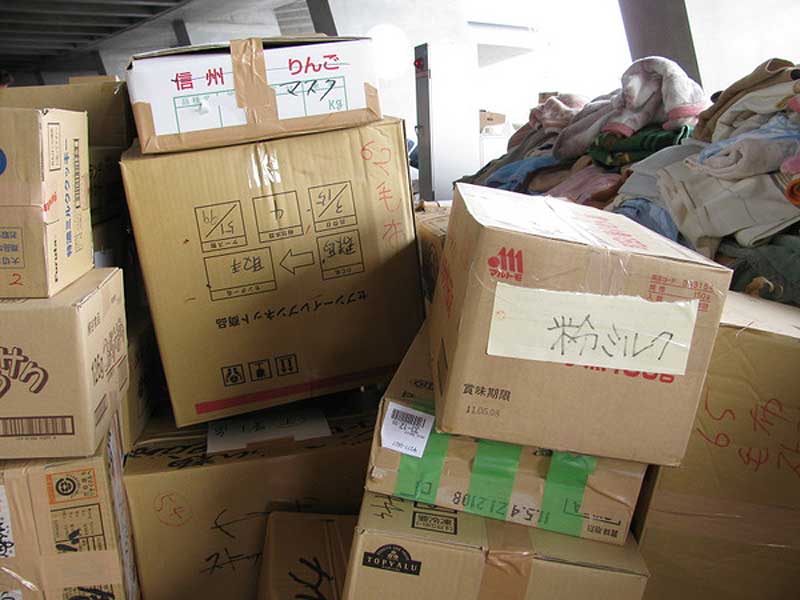 吉川千葉県議 いわき市への救援物資を搬送 11