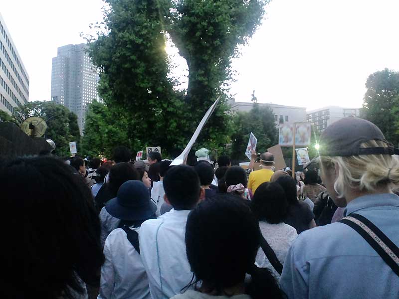 6.22 首相官邸前抗議行動 19
