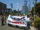 日本「主権回復の日」記念式典抗議集会 15