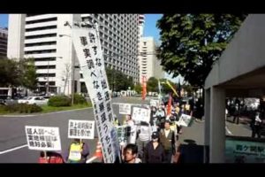 2010.11.05 三里塚現闘本部裁判・東京高裁包囲デモ