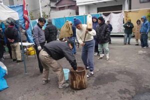 山谷越年越冬闘争