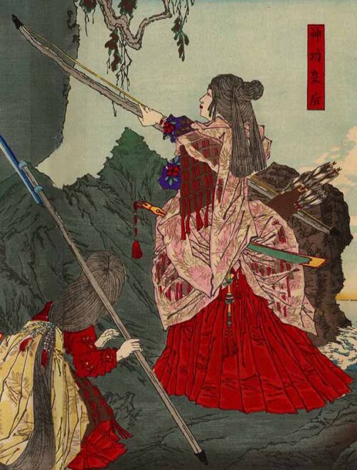 神功皇后図（月岡芳年）